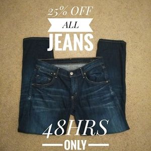 Citizens of humanity Dylan drop rise cropped jeans